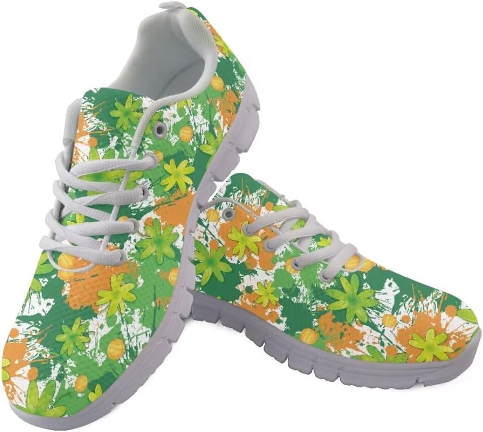 Кроссовки Jeiento Fashion ко Дню Святого Патрика для женщин и мужчин, противоскользящие, для бега и тенниса на улице, дышащие сетчатые, удобные для путешествий и повседневной ходьбы, зеленый
Кроссовки Jeiento Fashion ко Дню Святого Патрика для женщин и мужчин, противоскользящие, для бега и тенниса на улице, дышащие сетчатые, удобные для путешествий и повседневной ходьбы, зеленый