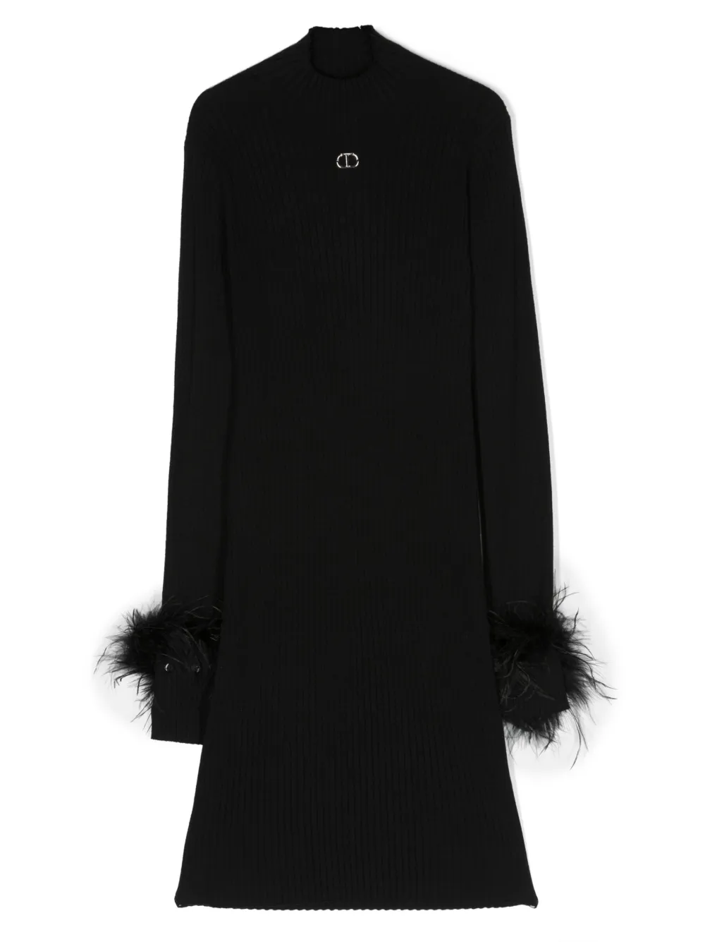 Платье с логотипом Twinset Kids, черный
Платье с логотипом Twinset Kids, черный