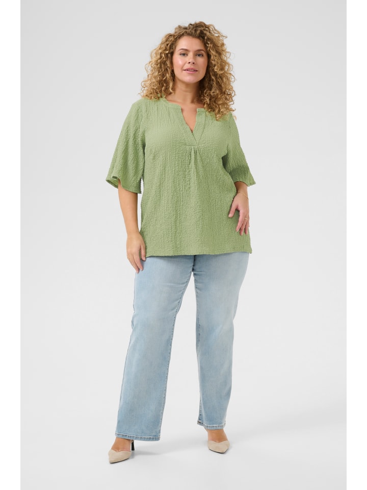 KAFFE curve Блузка с короткими рукавами KCmorine, стандартный крой, цвет «масляно-зеленый»
KAFFE curve Блузка с короткими рукавами KCmorine, стандартный крой, цвет «масляно-зеленый»