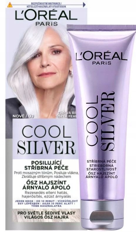 Кондиционер для окрашенных волос LOreal Paris Cool Silver Silver Radiant White Inna marka
Кондиционер для окрашенных волос LOreal Paris Cool Silver Silver Radiant White Inna marka