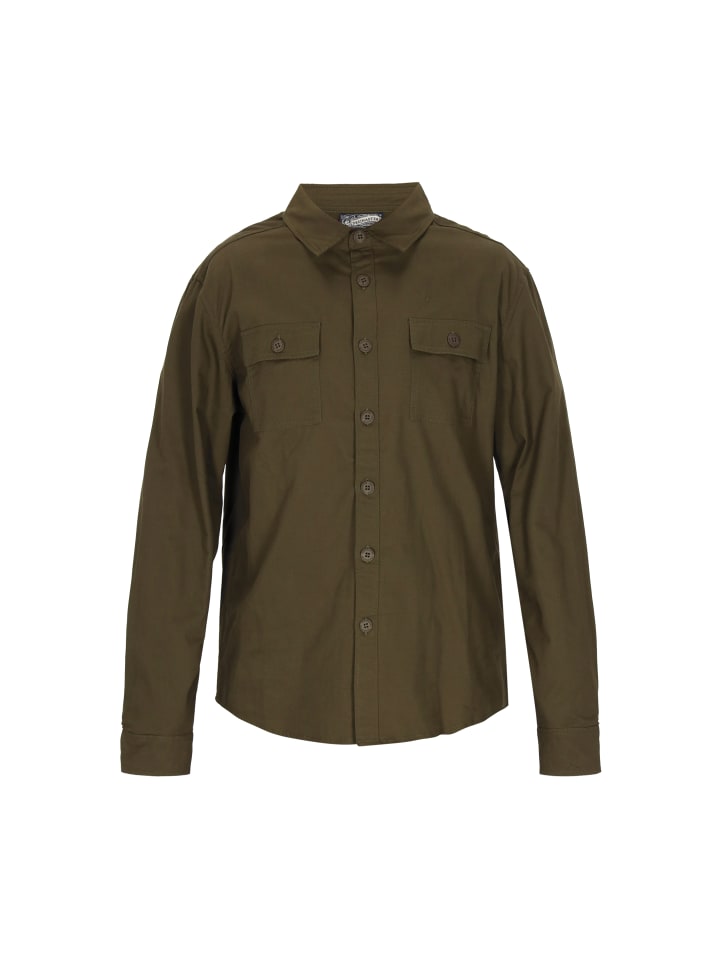 Мужская рубашка темно-зеленого цвета DreiMaster Vintage
Мужская рубашка темно-зеленого цвета DreiMaster Vintage