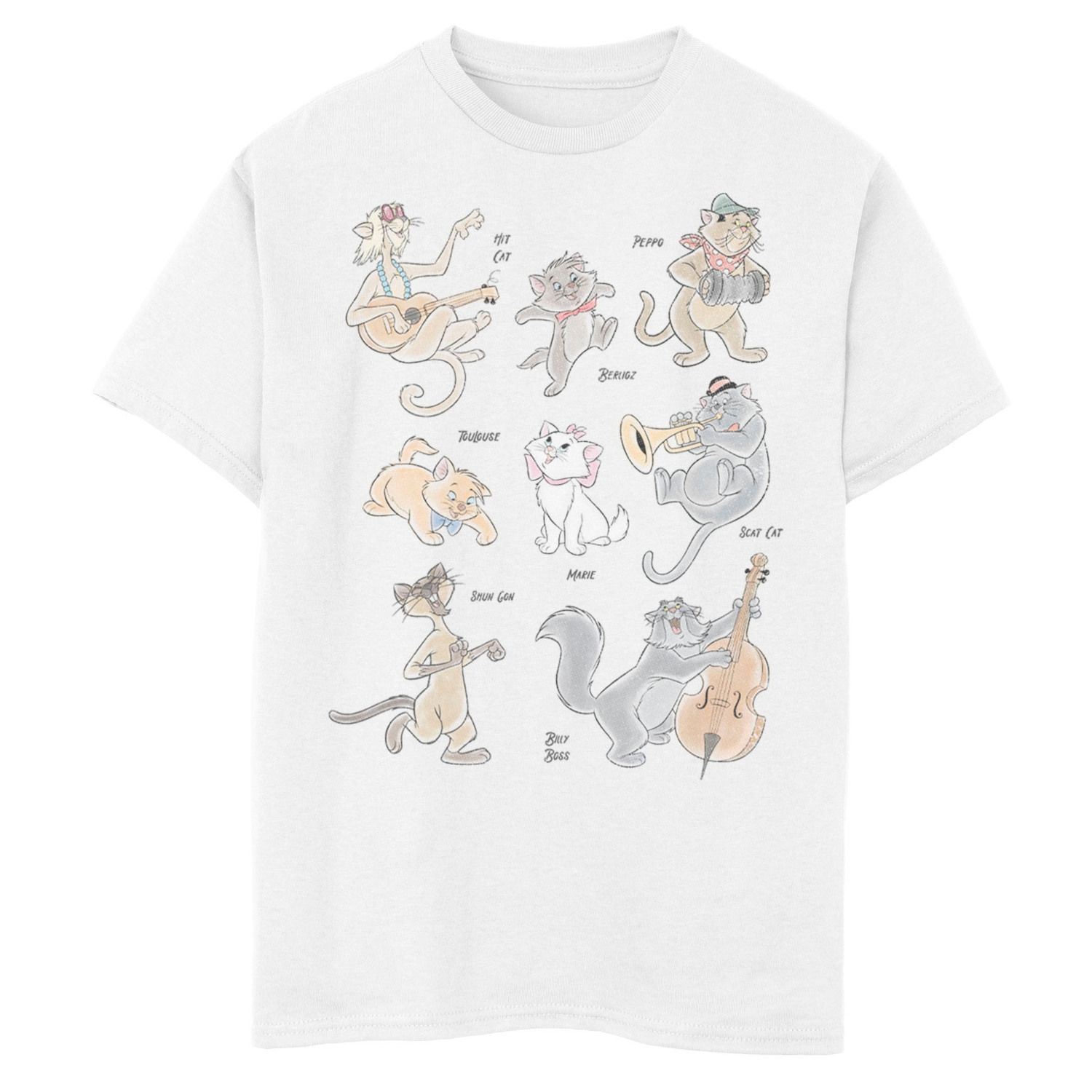 Футболка с рисунком All The Cats для мальчиков 8–20 лет Disney's Aristocats Disney
Футболка с рисунком All The Cats для мальчиков 8–20 лет Disney's Aristocats Disney