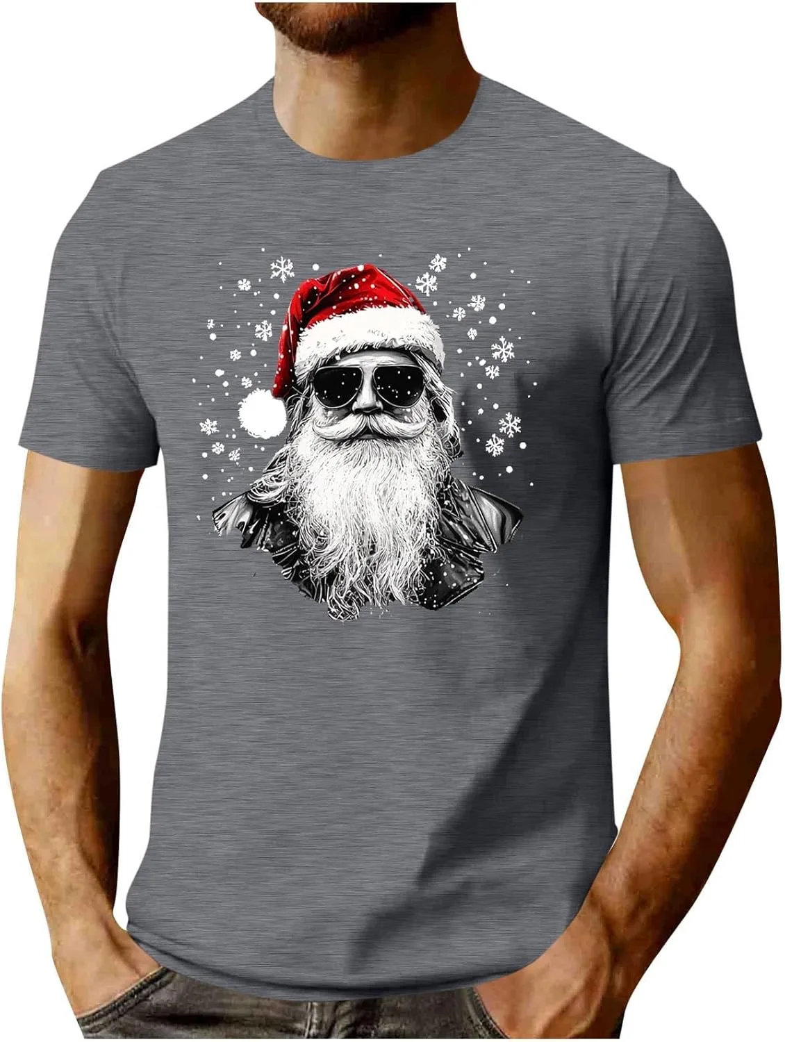 Мужская футболка с принтом Санта-Клауса Sdeycui
Мужская футболка с принтом Санта-Клауса Sdeycui