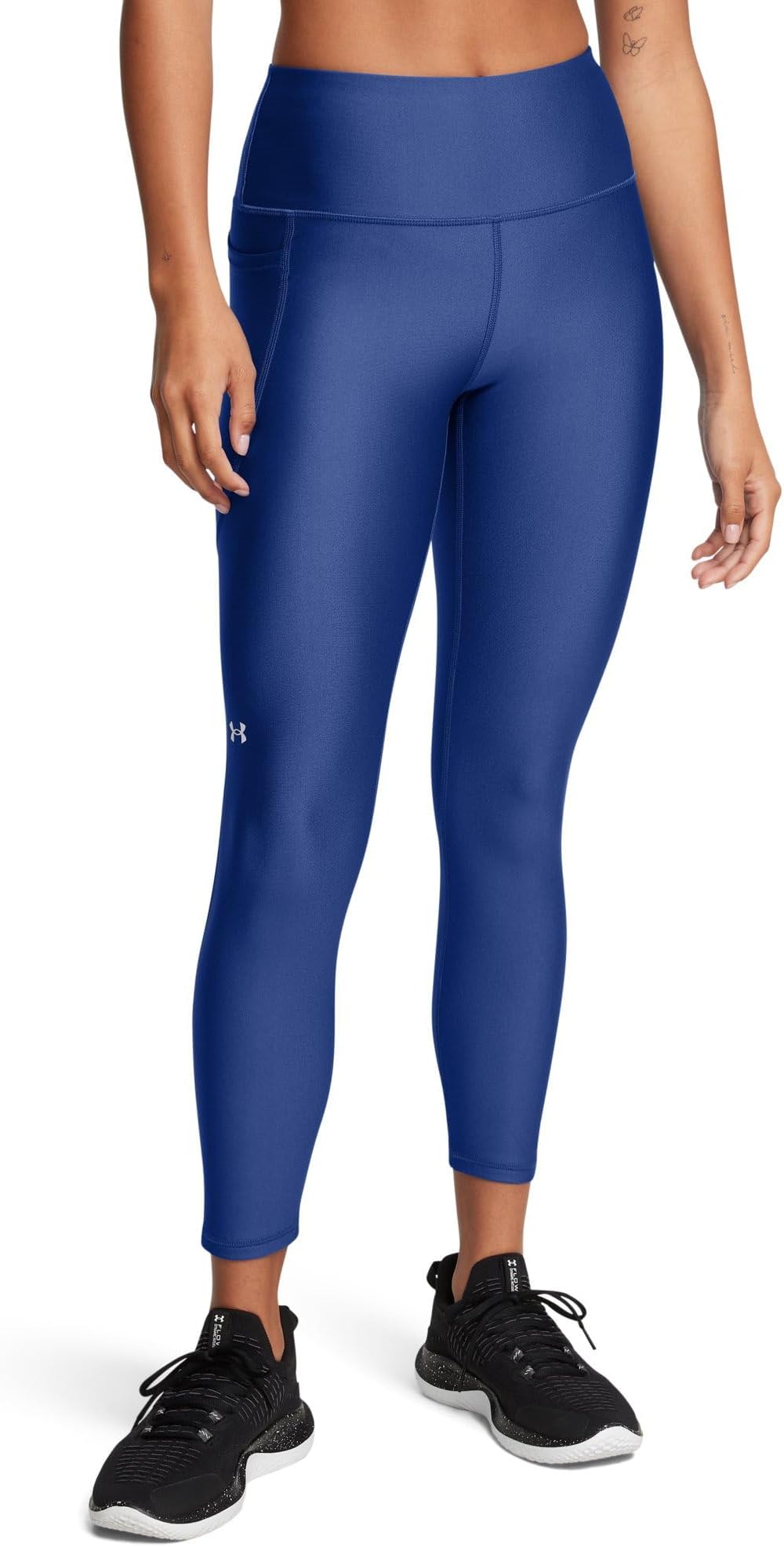 Брюки Under Armour HeatGear Armour High-Waisted Ankle Leggings, цвет Tech Blue/White
Брюки Under Armour HeatGear Armour High-Waisted Ankle Leggings, цвет Tech Blue/White