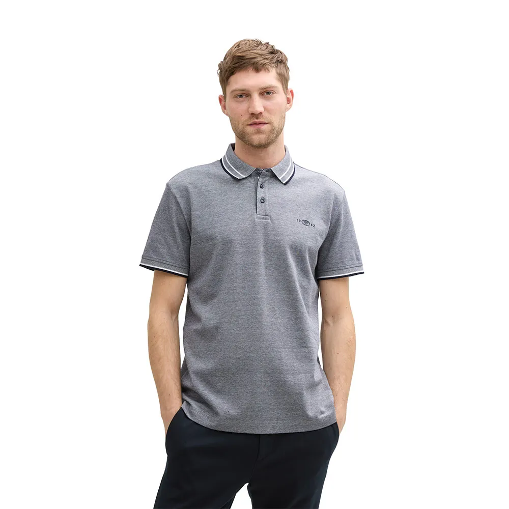 Поло с коротким рукавом Tom Tailor Print, серый
Поло с коротким рукавом Tom Tailor Print, серый