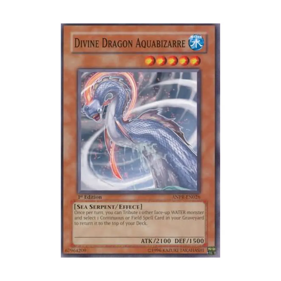 CCG Божественный дракон Аквабизарр (Обычный), Yu-Gi-Oh - Ancient Prophecy - Singles
CCG Божественный дракон Аквабизарр (Обычный), Yu-Gi-Oh - Ancient Prophecy - Singles