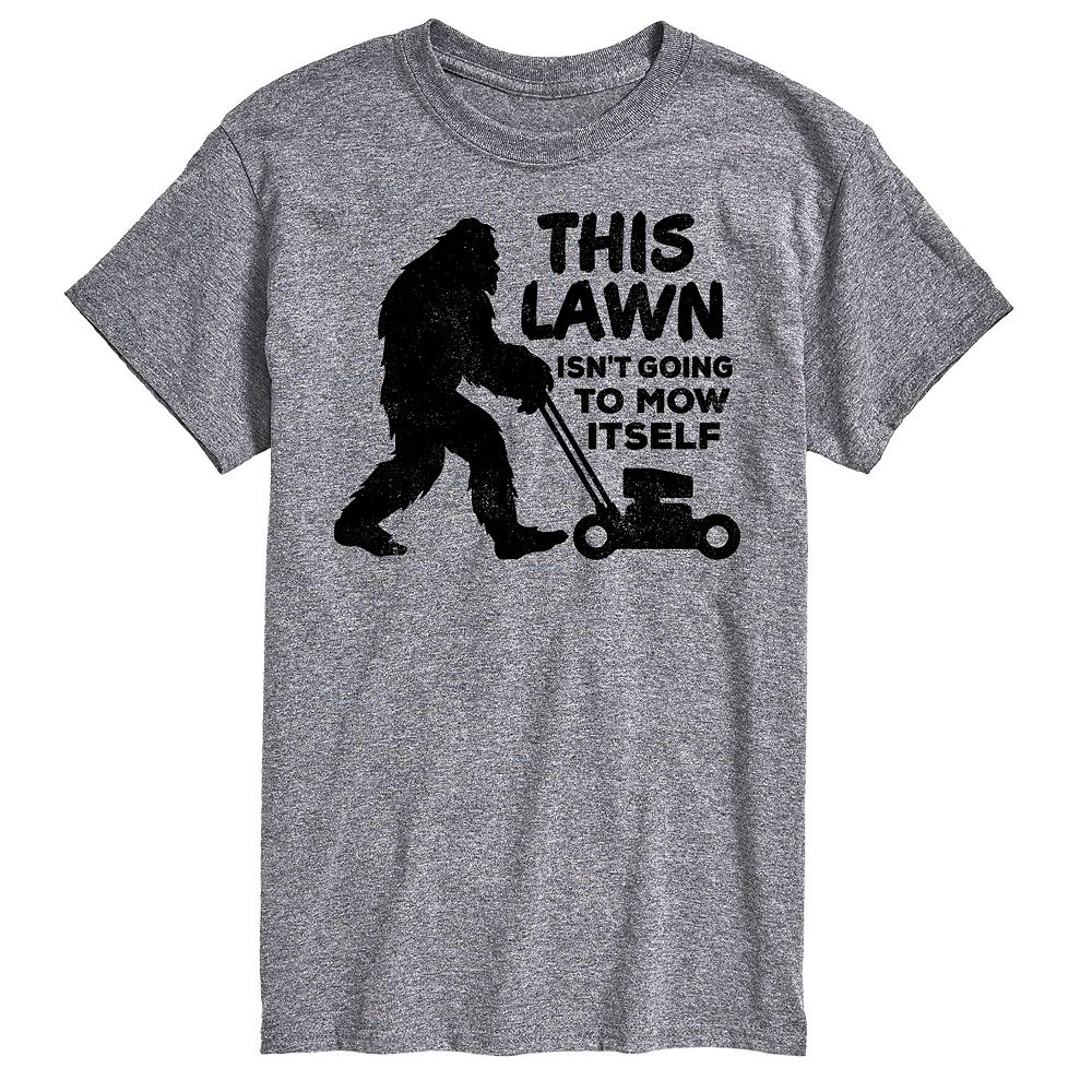 Мужская футболка с рисунком This Lawn Sasquatch Licensed Character, серый
Мужская футболка с рисунком This Lawn Sasquatch Licensed Character, серый