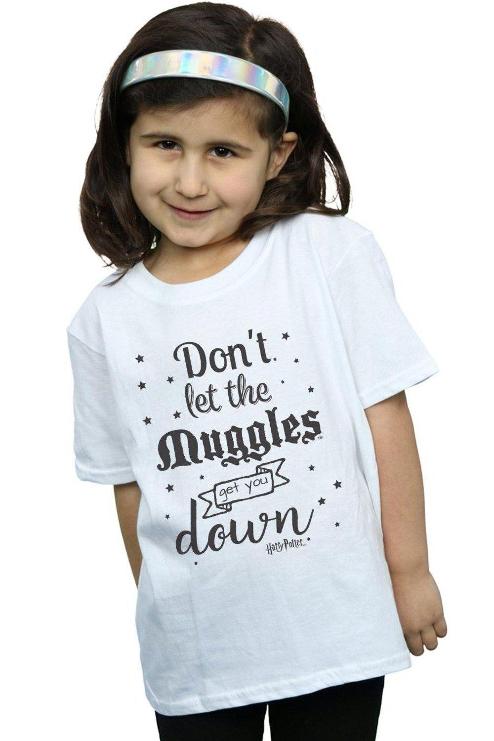 Хлопковая футболка Don't Let The Muggles Harry Potter, белый
Хлопковая футболка Don't Let The Muggles Harry Potter, белый