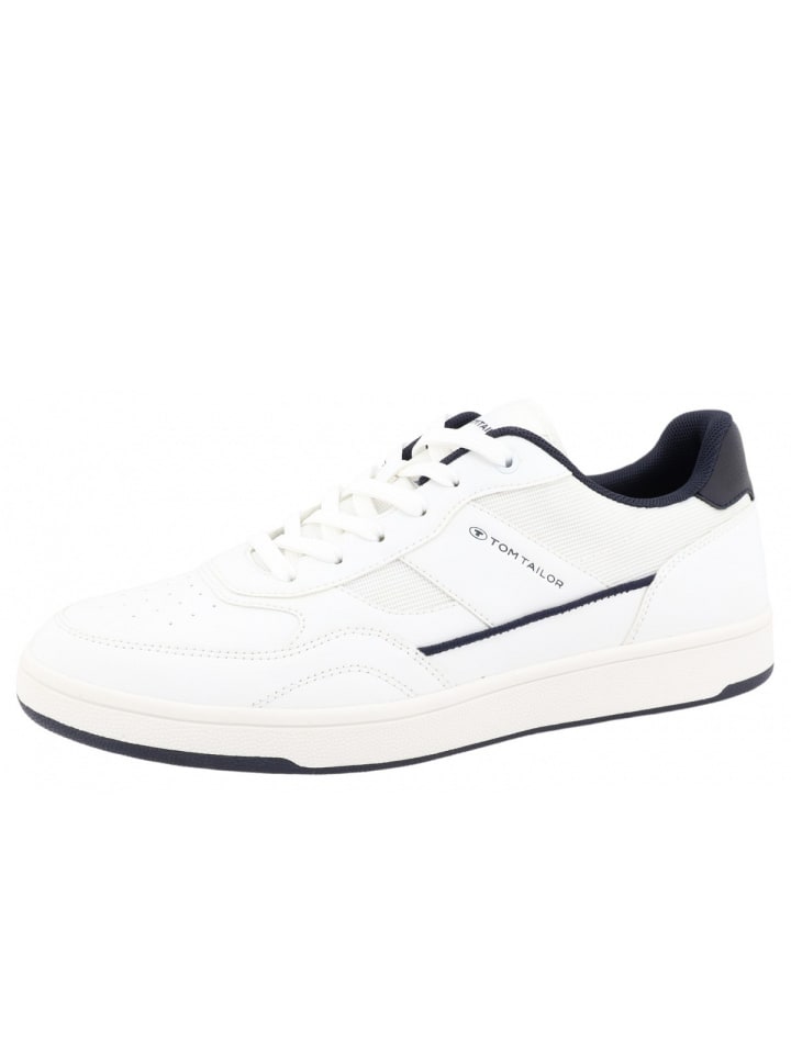 Кроссовки на шнуровке Tom Tailor Sneaker, белый 
Кроссовки на шнуровке Tom Tailor Sneaker, белый