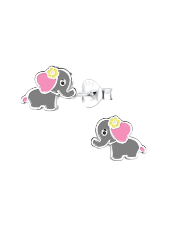 Alexander York Серьги-гвоздики в виде слона, розовые, из серебра 925 пробы, комплект из 2 штук
Alexander York Серьги-гвоздики в виде слона, розовые, из серебра 925 пробы, комплект из 2 штук