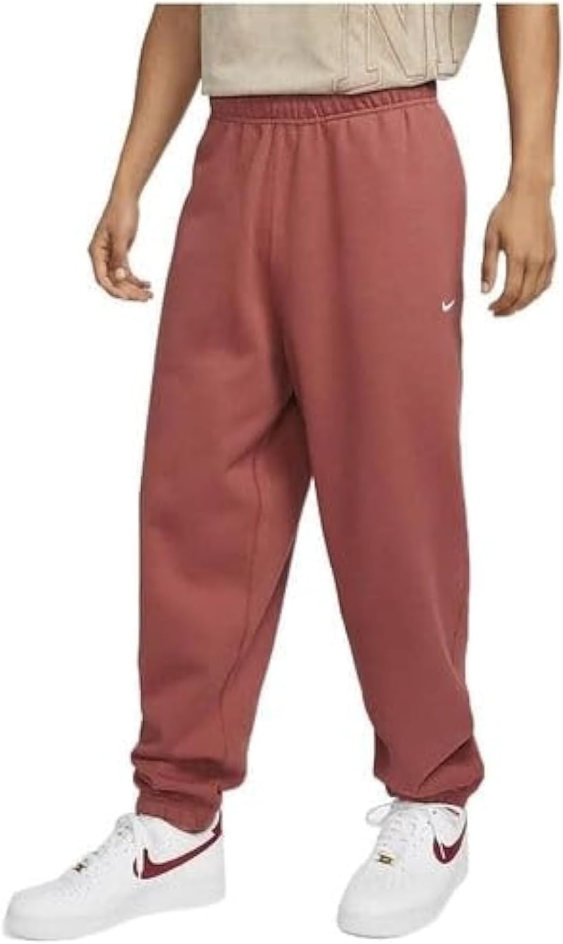 Мужские флисовые брюки NIKE Solo Swoosh, серо-меланжевый, размер L, повседневный крой для ценителей комфорта, Canyon Rust/White
Мужские флисовые брюки NIKE Solo Swoosh, серо-меланжевый, размер L, повседневный крой для ценителей комфорта, Canyon Rust/White