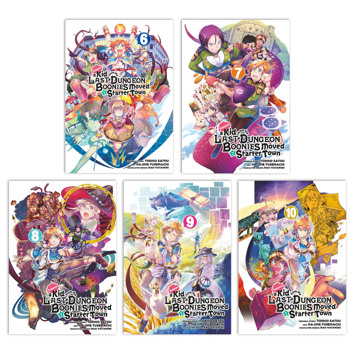 Манга Suppose a Kid from the Last Dungeon Boonies Moved to a Starter Town Manga (6-10) Bundle
Манга Suppose a Kid from the Last Dungeon Boonies Moved to a Starter Town Manga (6-10) Bundle