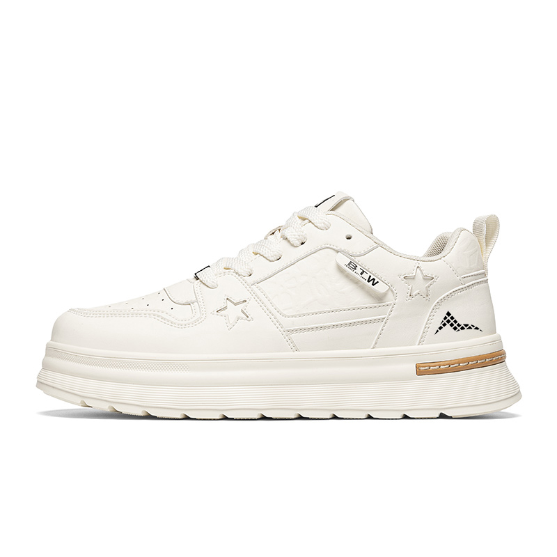 Мужские низкие кроссовки для скейтбординга с противоскользящей амортизацией, износостойкие, увеличивающие рост ATONGMU, Beige
Мужские низкие кроссовки для скейтбординга с противоскользящей амортизацией, износостойкие, увеличивающие рост ATONGMU, Beige