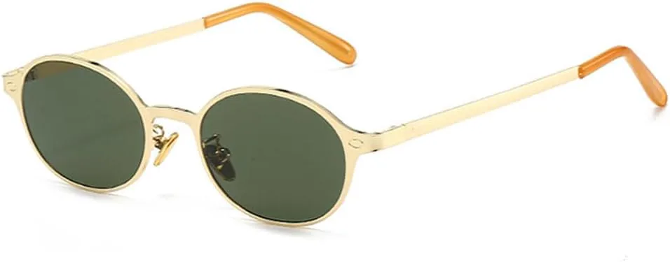 Солнцезащитные очки UV400 с овальной металлической оправой и заклепками в стиле панк для женщин и мужчин, для бега и активного отдыха UYPTK, Golden Dark Green
Солнцезащитные очки UV400 с овальной металлической оправой и заклепками в стиле панк для женщин и мужчин, для бега и активного отдыха UYPTK, Golden Dark Green