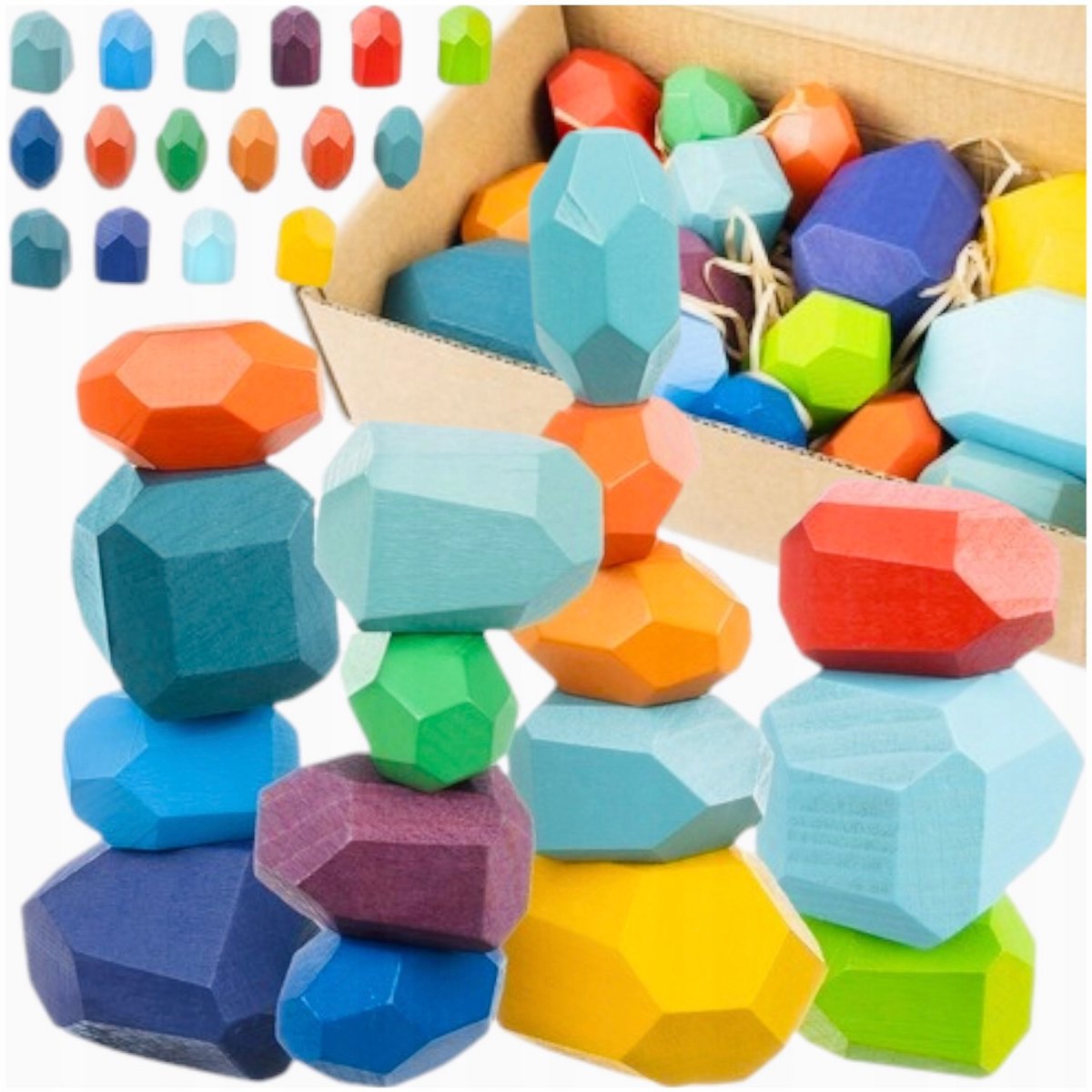 Деревянные блоки Творческая башня Красочные головоломки Галька Игрушка в подарок Iso Trade
Деревянные блоки Творческая башня Красочные головоломки Галька Игрушка в подарок Iso Trade