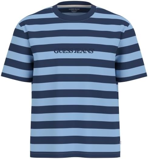 Мужская повседневная футболка Guess GJ SS CN REG в полоску, цвет желтый
Мужская повседневная футболка Guess GJ SS CN REG в полоску, цвет желтый