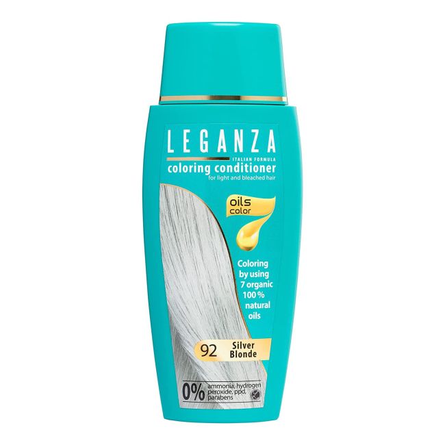 20 кондиционер для волос с оттенком черного тюльпана Leganza, цвет 92 silver blonde, 150 мл
20 кондиционер для волос с оттенком черного тюльпана Leganza, цвет 92 silver blonde, 150 мл