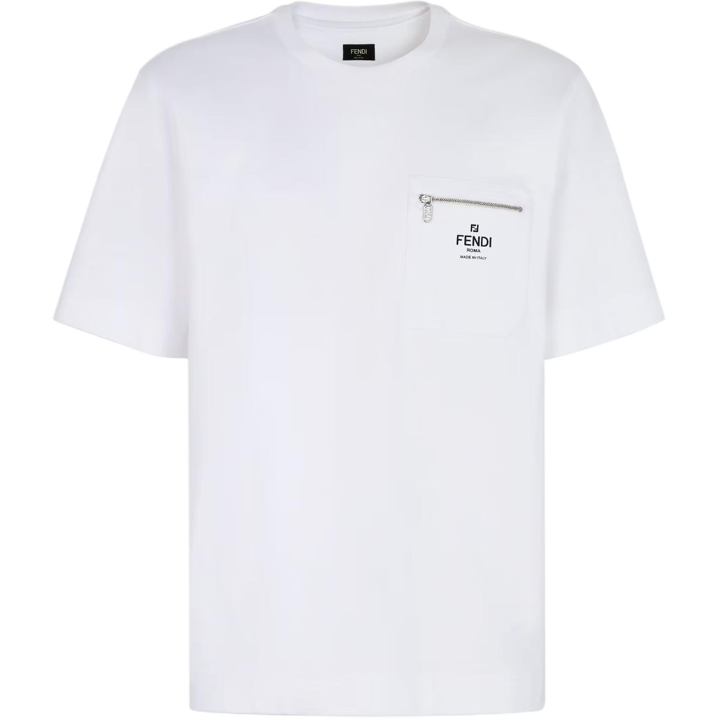 Футболка с принтом логотипа FENDI, белый
Футболка с принтом логотипа FENDI, белый