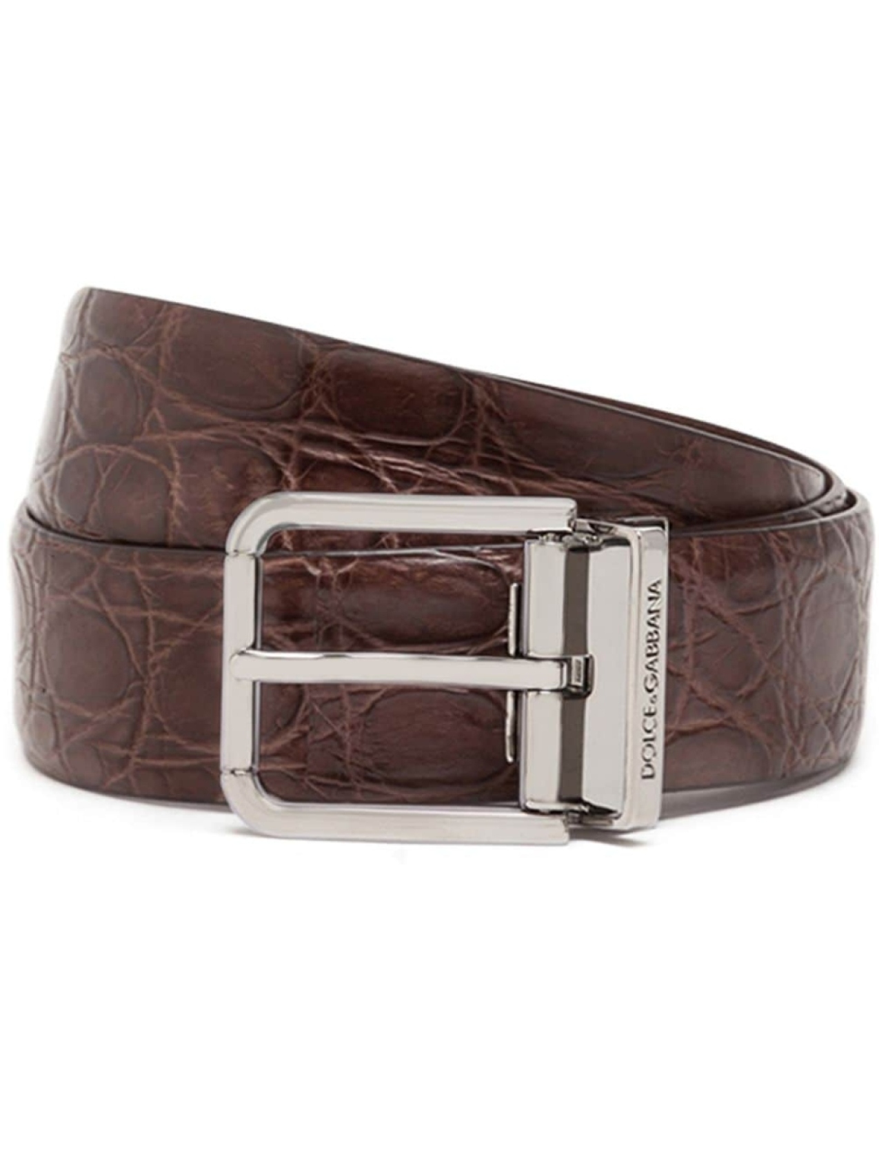 Ремень с пряжкой-логотипом Dolce & Gabbana, коричневый
Ремень с пряжкой-логотипом Dolce & Gabbana, коричневый