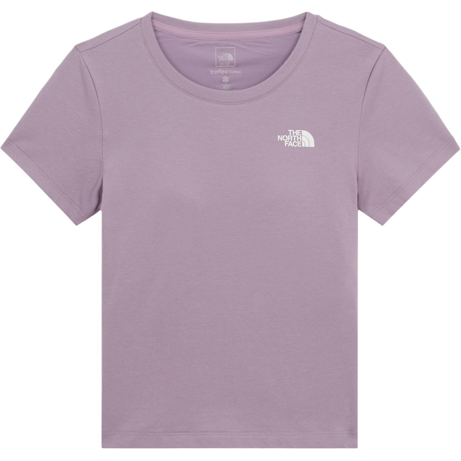 THE NORTH FACE Футболка женская серая с фиолетовым
THE NORTH FACE Футболка женская серая с фиолетовым