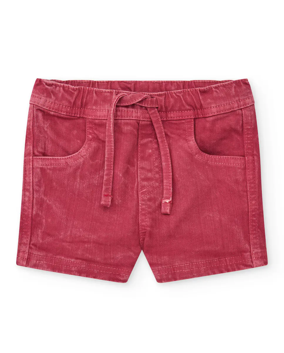 Шорты-бермуды с потертым эффектом для мальчиков с регулируемой талией Tuc tuc, красный
Шорты-бермуды с потертым эффектом для мальчиков с регулируемой талией Tuc tuc, красный