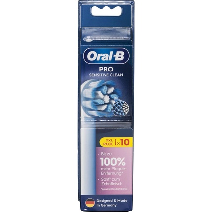 Сменные насадки для чистки Oral-B Pro Sensitive Clean, 10 шт., белые
Сменные насадки для чистки Oral-B Pro Sensitive Clean, 10 шт., белые