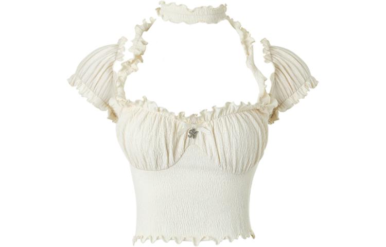 Женский укороченный топ 1Jinn Studio, бежевый
Женский укороченный топ 1Jinn Studio, бежевый