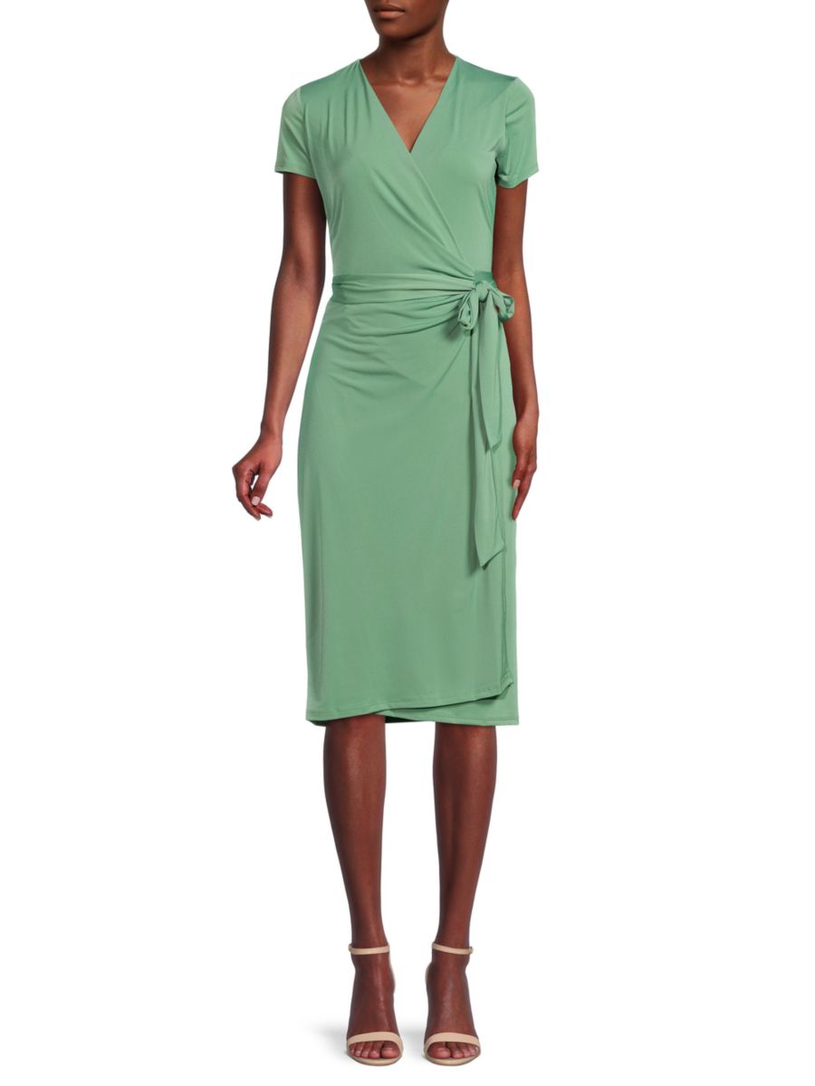 Платье-халат из джерси длиной до колена Renee C., зеленый
Платье-халат из джерси длиной до колена Renee C., зеленый