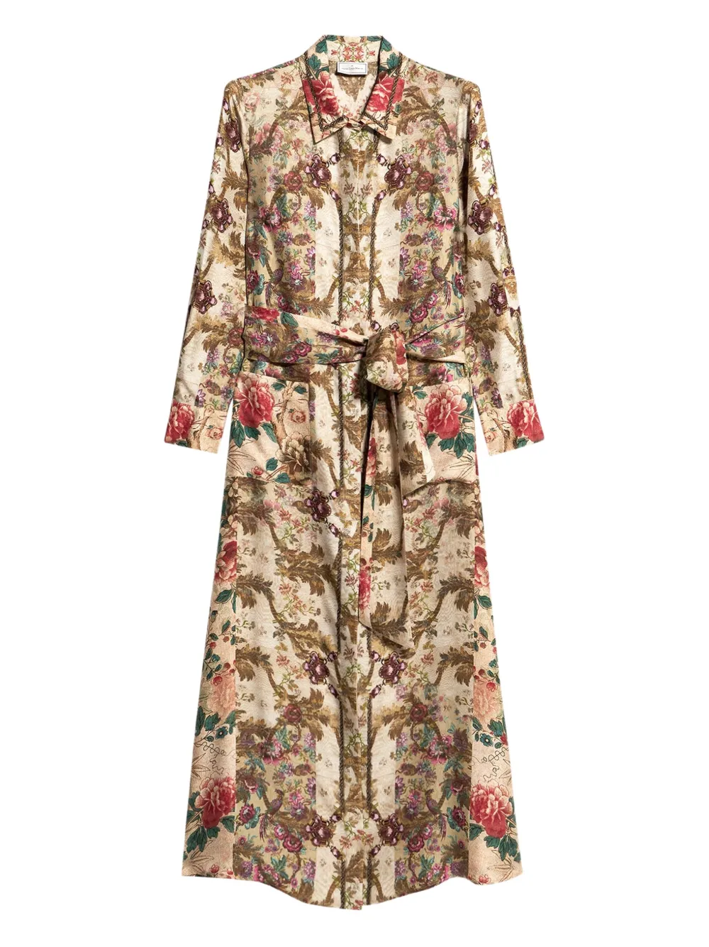 Платье-рубашка макси с цветочным принтом Pierre-Louis Mascia, нейтральный
Платье-рубашка макси с цветочным принтом Pierre-Louis Mascia, нейтральный