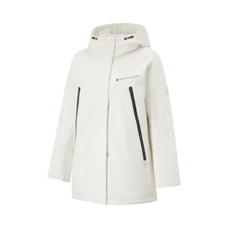 LINING Женская белая пуховая куртка
LINING Женская белая пуховая куртка