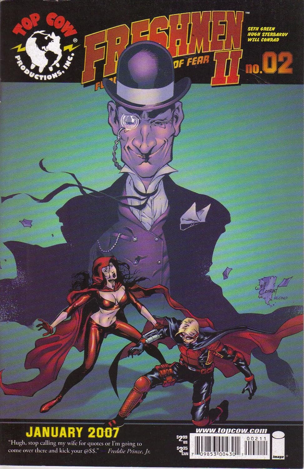 Freshmen II :Fundamentals of Fear No. 2 (Top Cow Productions)
Freshmen II :Fundamentals of Fear No. 2 (Top Cow Productions)