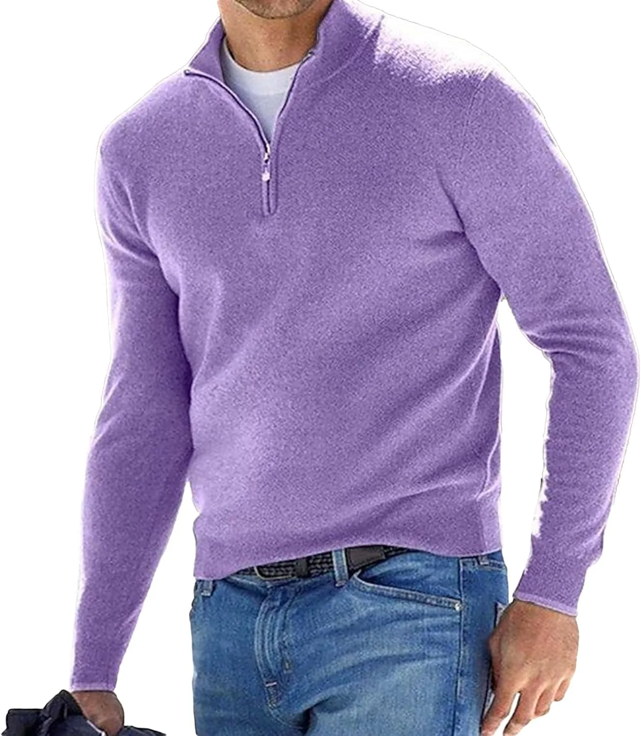 Maiyifu-GJ мужской свитер Slim Fit, однотонный, с воротником-стойкой на молнии
Maiyifu-GJ мужской свитер Slim Fit, однотонный, с воротником-стойкой на молнии