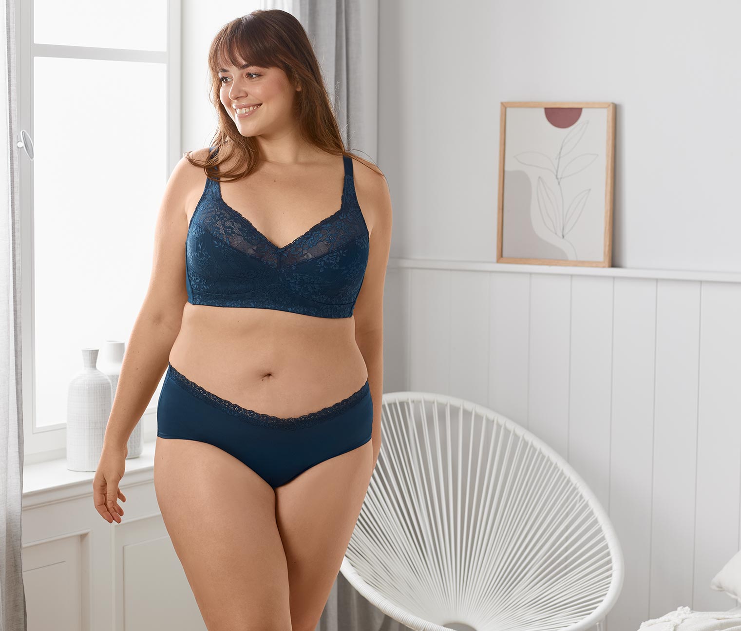 Мягкий бюстгальтер Tchibo, темно-синий
Мягкий бюстгальтер Tchibo, темно-синий