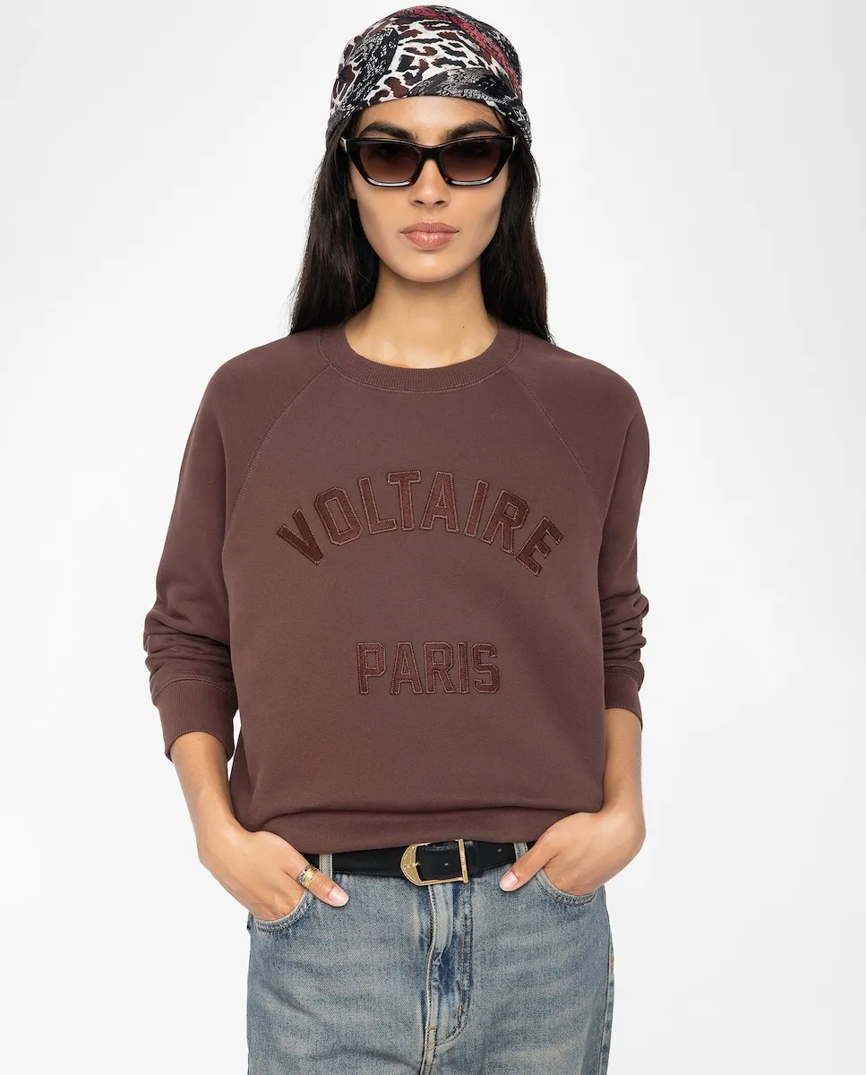 Женская толстовка Voltaire Paris Zadig & Voltaire, коричневый
Женская толстовка Voltaire Paris Zadig & Voltaire, коричневый