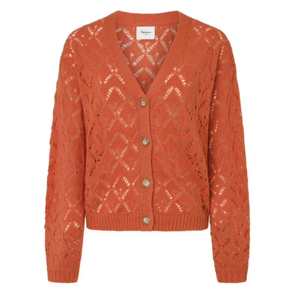 Кардиган Pepe Jeans Hailey, оранжевый
Кардиган Pepe Jeans Hailey, оранжевый