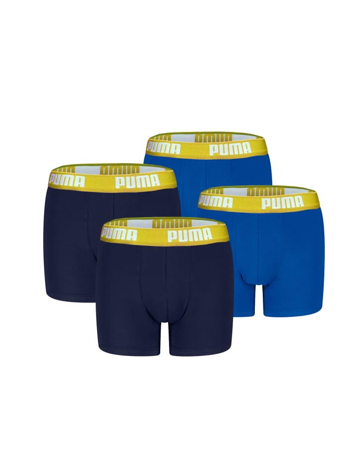 Боксерские шорты BOYS EVERYDAY BASIC BOXER 4P в 740 - желтый / синий Puma
Боксерские шорты BOYS EVERYDAY BASIC BOXER 4P в 740 - желтый / синий Puma