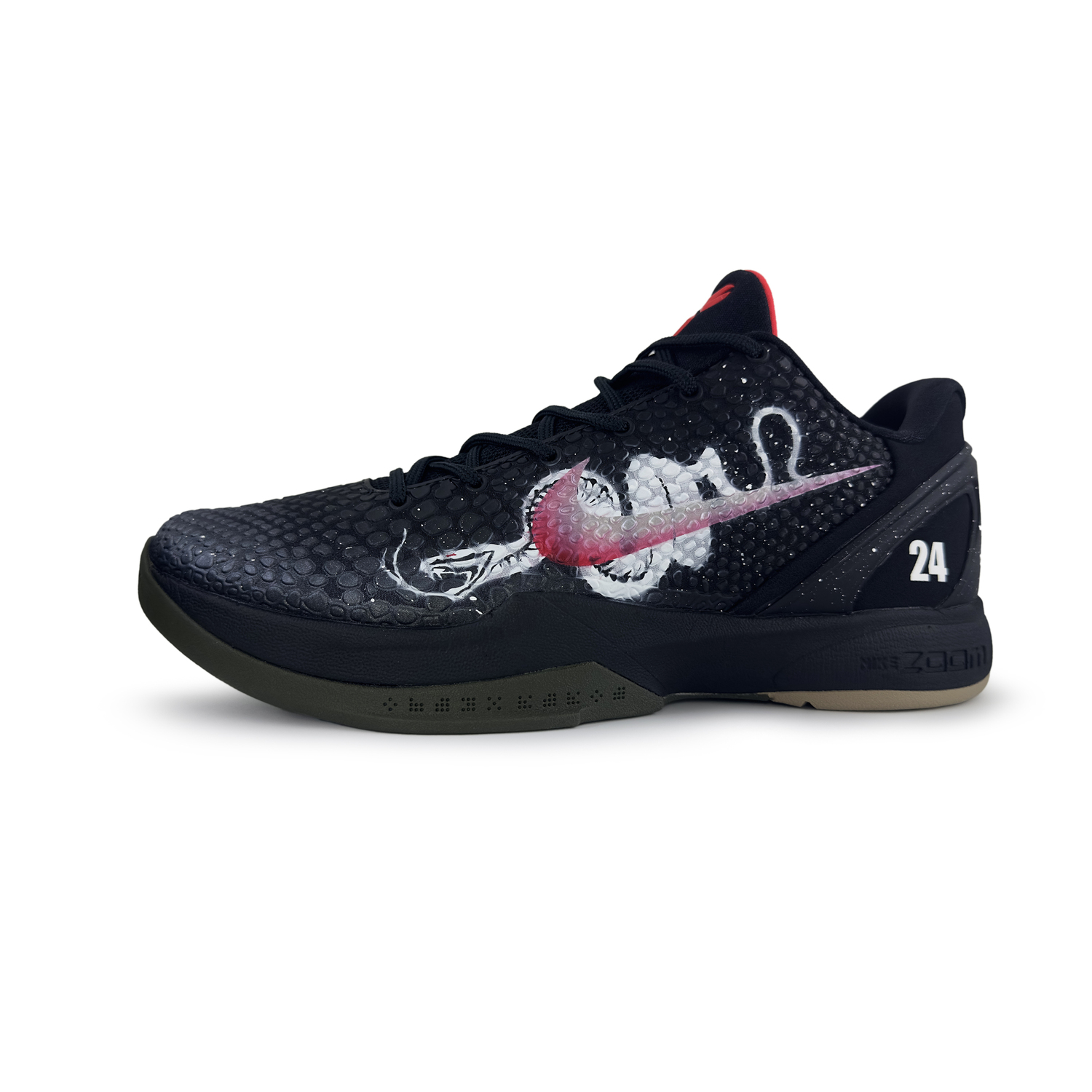 Nike Кроссовки баскетбольные Zoom Kobe 6 Anti rollover Low top Unisex Black Silver
Nike Кроссовки баскетбольные Zoom Kobe 6 Anti rollover Low top Unisex Black Silver