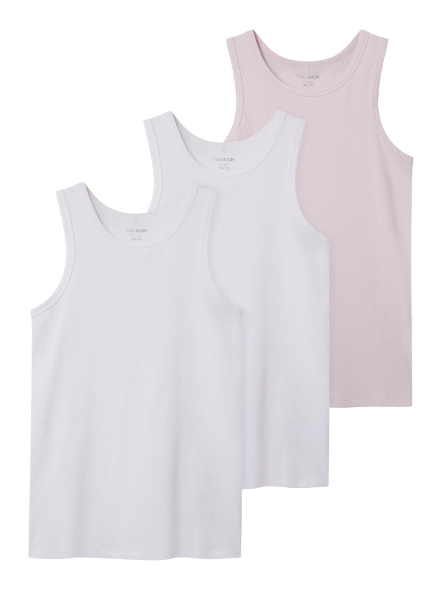 Майка TWO SOON, белый 
Майка TWO SOON, белый