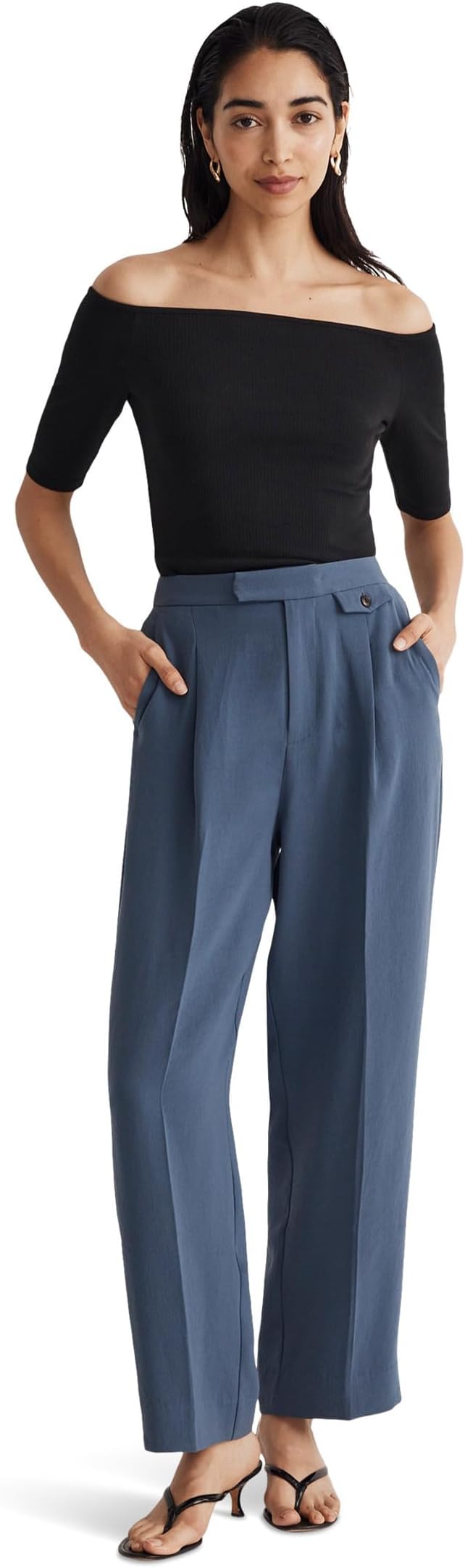 Брюки Madewell Tailored Straight-Leg Pants, цвет Nighttime
Брюки Madewell Tailored Straight-Leg Pants, цвет Nighttime