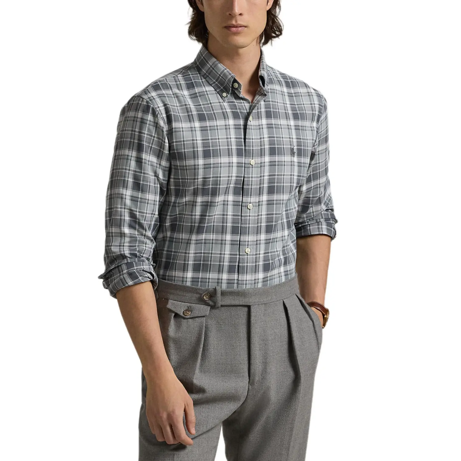 Рубашка мужская gray Polo Ralph Lauren, серый
Рубашка мужская gray Polo Ralph Lauren, серый