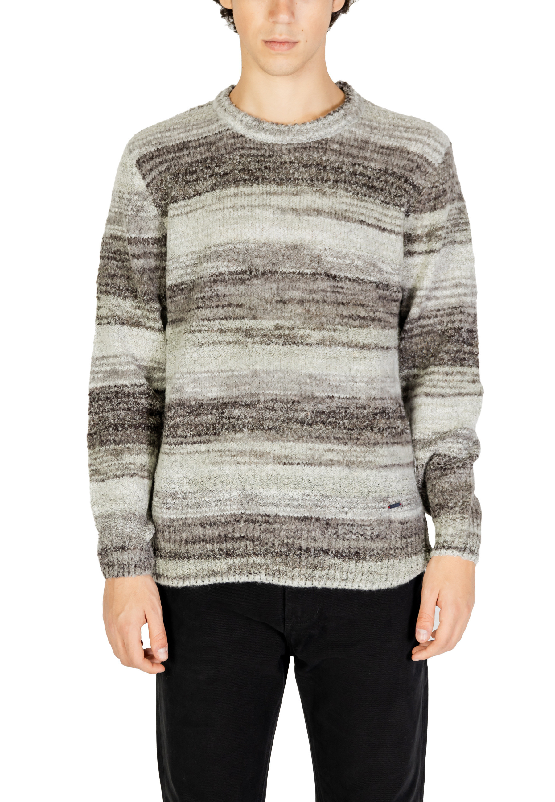 Джемпер Gianni Lupo в полоску, серый
Джемпер Gianni Lupo в полоску, серый