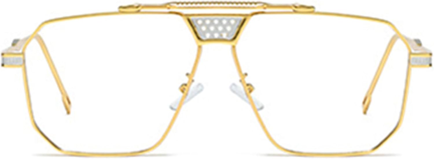 Солнцезащитные очки Bullabulling большого квадратного размера для женщин и мужчин, винтажные ретро-очки, защита от УФ-излучения UV400, классические большие металлические солнцезащитные очки, Gold
Солнцезащитные очки Bullabulling большого квадратного размера для женщин и мужчин, винтажные ретро-очки, защита от УФ-излучения UV400, классические большие металлические солнцезащитные очки, Gold