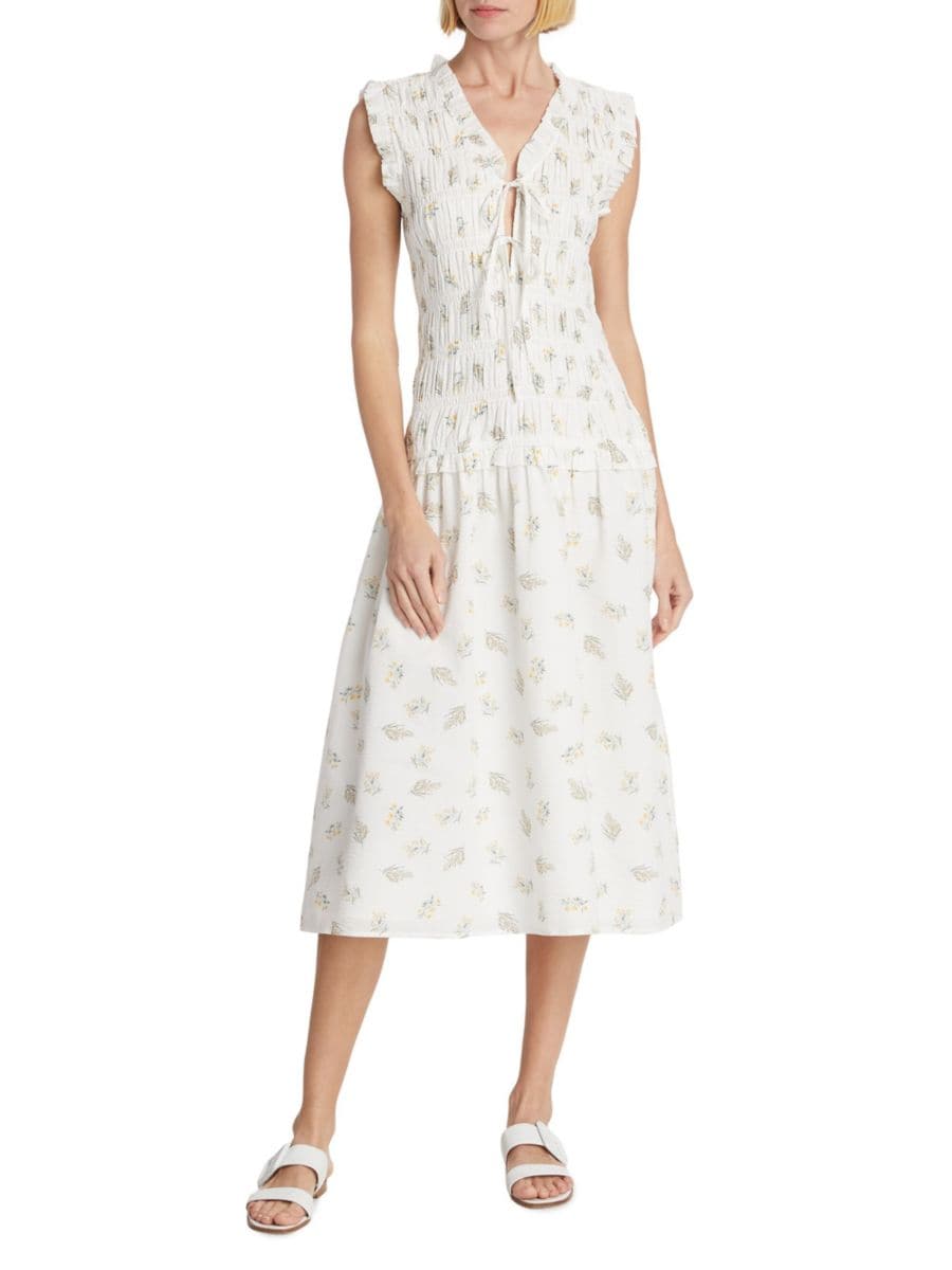 Платье-миди Dion с цветочным принтом и сборками Rails, цвет Amaryllis
Платье-миди Dion с цветочным принтом и сборками Rails, цвет Amaryllis