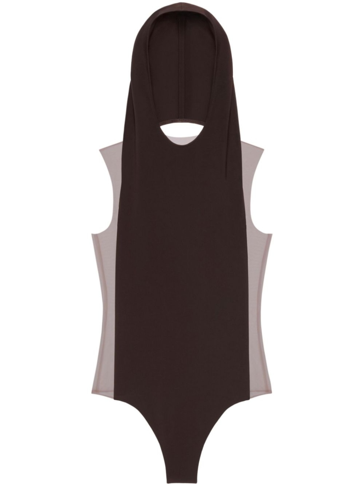 Боди Illusion с капюшоном Courrèges, коричневый
Боди Illusion с капюшоном Courrèges, коричневый