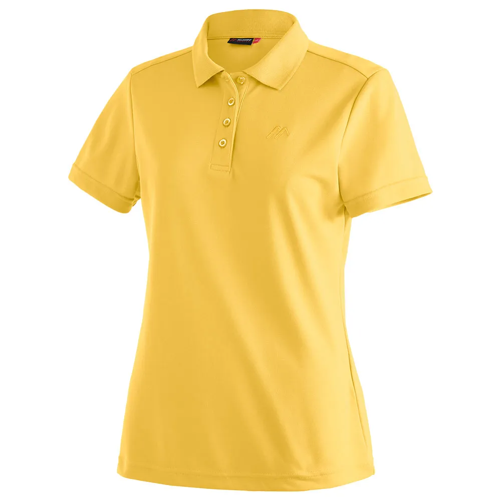 Поло с коротким рукавом Maier Sports Ulrike, желтый 
Поло с коротким рукавом Maier Sports Ulrike, желтый
