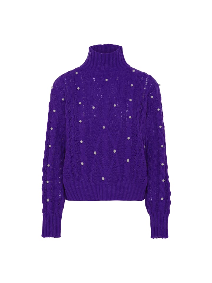 Женский свитер с жемчугом в ФИОЛЕТОВОМ цвете faina
Женский свитер с жемчугом в ФИОЛЕТОВОМ цвете faina