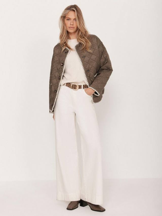 Стеганая куртка с отделкой стежком реверсивная Mint Velvet, Green Khaki
Стеганая куртка с отделкой стежком реверсивная Mint Velvet, Green Khaki