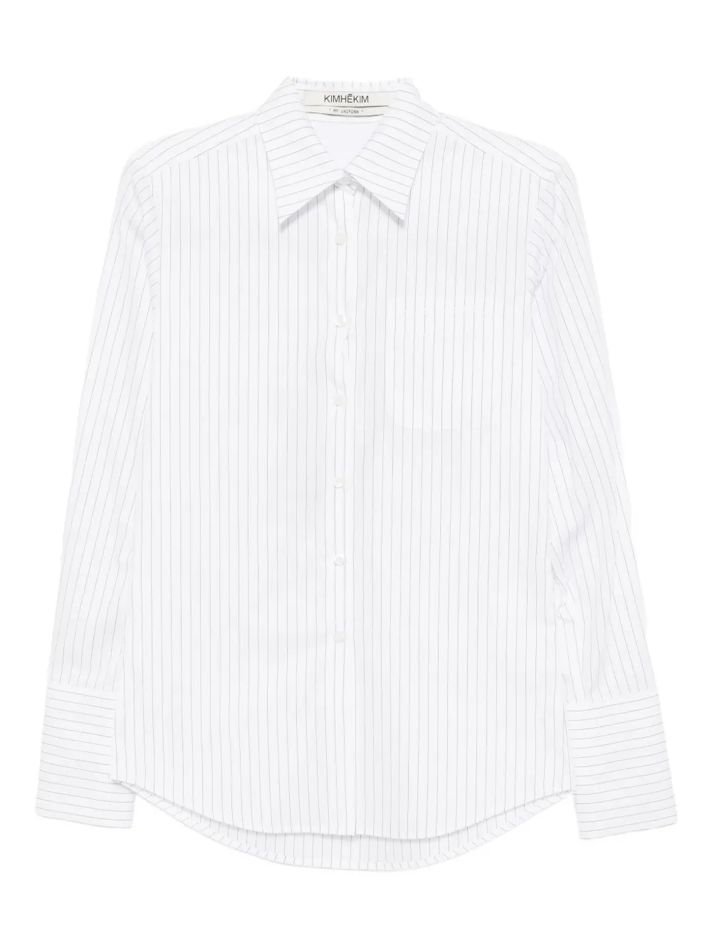 Рубашка в полоску Kimhekim, белый
Рубашка в полоску Kimhekim, белый