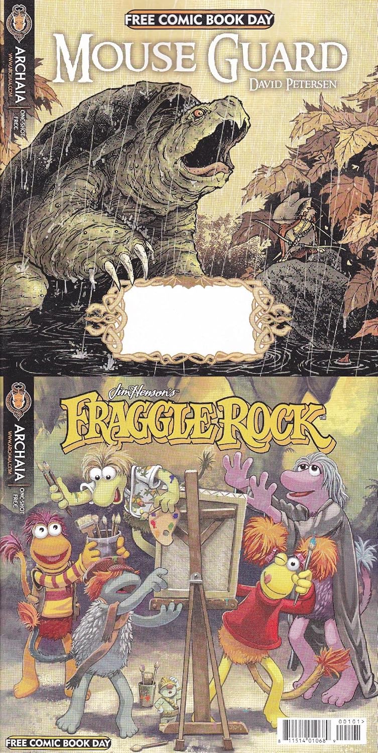 Mouse Guard Fraggle Rock Free Comic Book Day 2010 (Archaia)
Mouse Guard Fraggle Rock Free Comic Book Day 2010 (Archaia)