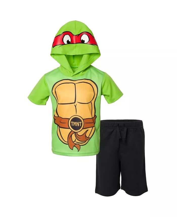 Футболка и шорты с рисунком Little Boys Raphael Teenage Mutant Ninja Turtles, зеленый
Футболка и шорты с рисунком Little Boys Raphael Teenage Mutant Ninja Turtles, зеленый
